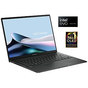 Open-Box Excellent: ASUS ZenBook 14: 14" WUXGA OLED Touch, Intel 7-155H, 16GB RAM, 1TB SSD $483 (Select Stores) + Free S&H & More