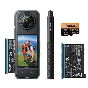 Select Costco Stores: Insta360 X4 8K 360° Action Camera Adventure Bundle $299.95 (In-Store Only)