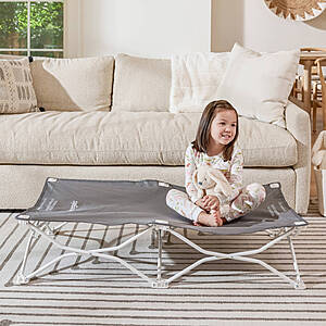 YMMV Regalo Gray Toddler Bed $11.97