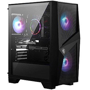 MSI Codex R2C Gaming Desktop: i5-14400F, 16GB RAM, 1TB SSD, RTX 5060 9 + Free Shipping