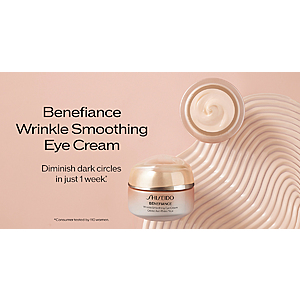 Free Sample Shiseido Benefiance Eye Cream - Send Me A Sample