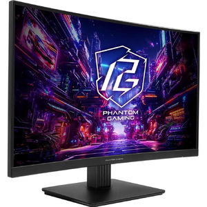 27" ASRock Phantom 1440p QHD 180Hz VA FreeSync 1500R Curved Gaming Monitor $138 + $2 Shipping