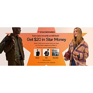 Macy's Star Rewards Members: Make 2 Eligible Purchases, Earn  in Star Money