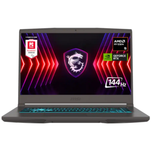 MSI THIN A15: 15.6" FHD 144Hz, Ryzen 5 7535HS, RTX 4050, 8GB DDR5, 512GB SSD $549.99