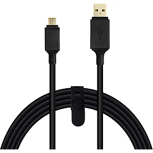 Rocketfish™ - Extra Long 9' Play + Charge Cable For PlayStation 4 - Black - $2.99 + Free Shipping