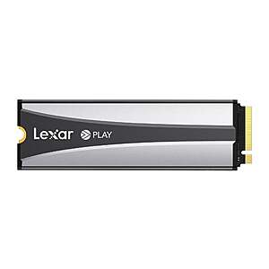 Lexar 4TB PLAY 2280 SE PCIe 4.0 SSD w/ Heatsink + 15.6” MSI FHD IPS 60Hz Monitor $250 + Free Shipping