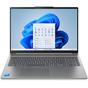 Lenovo IdeaPad Slim 5i Laptop: Intel 5 210H, 16" 1200p IPS, 16GB DDR5, 1TB SSD $400 + Free Shipping