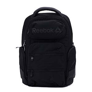 Reebok Adult Winter 16" Laptop Backpack (Black) $15 & More + Free Store Pickup