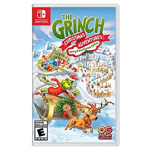 The Grinch Christmas Adventures: Merry & Michievious Edition Switch New at Gamestop $9.99
