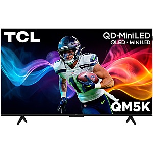 TCL - 50" Class QM5K Series 4K UHD HDR QD-Mini LED Smart TV with Google TV (2025)