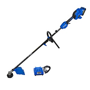 Kobalt 24-volt 15-in Split Shaft Attachment Capable Battery String Trimmer 4.0 Ah (Battery Included) (Charger Included) | KMS 1024A-03 $49