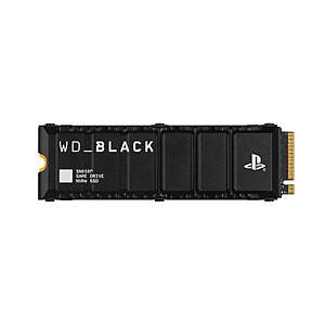 Select Walmart Stores: 2TB WD BLACK SN850p PS5 Console SSD w/ Heatsink $208 + Free Shipping