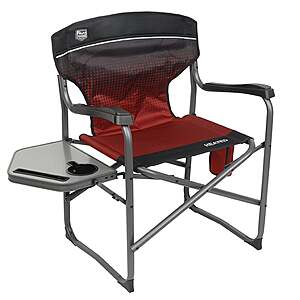 Costco Members: Timber Ridge Heated Director&rsquo;s Chair w/Side Table (20,000 mAh Battery Included) $49.97