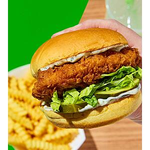 Shake Shack: Chicken Shack Sandwich or Chicken Shack Lettuce Wrap Free w/ $10 Purchase (Valid Through April 27)