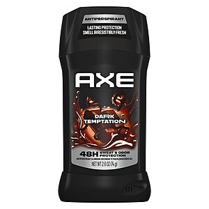 2.7-Oz AXE Men's Antiperspirant Deodorant Stick (various) 2 for $2.45 +