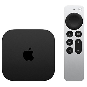Pre-Owned: 128GB Apple TV 4K Wi‑Fi + Ethernet Streaming Media Player (3rd Gen) $113 or less & More + Free S&H