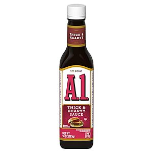 A1 Thick & Hearty Steak Sauce 10 Oz 3-Pack
