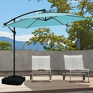 Ainfox 10' Cantilever Offset Patio Umbrella $68.40 + Free S&H