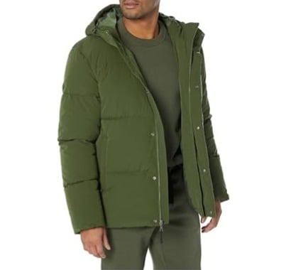 Amazon Essentials Men's Big & Tall Hooded Mid-Length Puffer Coat (5 Colors, Sizes 3X-6X) $9.99 + Free Shipping w/ Prime