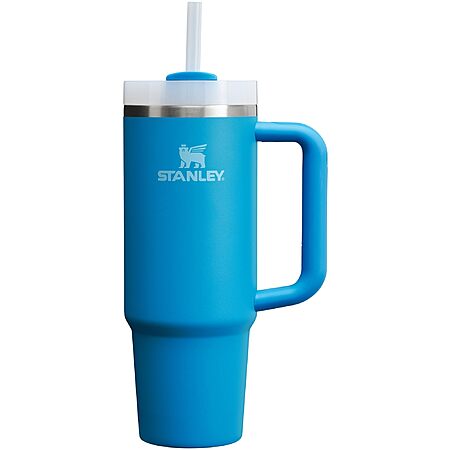 30-Oz STANLEY Quencher H2.0 Tumbler with Handle and Straw (Azure) $22.37 w/ Prime s/h