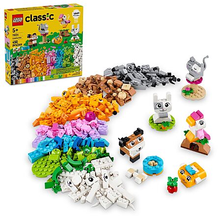$34.99* | 667-Piece LEGO Creator: 3 in 1 - Forest Animals: Red Fox (31154, 2024) & More at Amazon