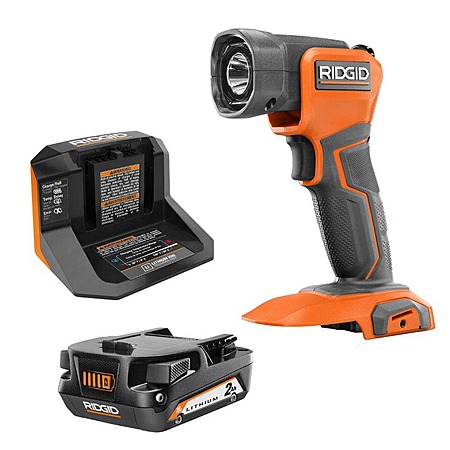 50% Off RIDGID 18V LED Worklight Kit!