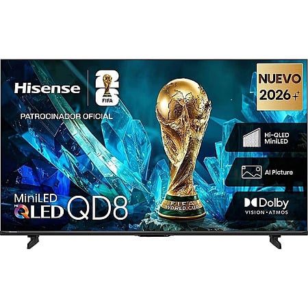 Open Box: Hisense 65" QD8SV QLED 4K Mini LED 144Hz HDR AI Smart VIDAA TV $368.17