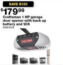 Black friday garage door opener