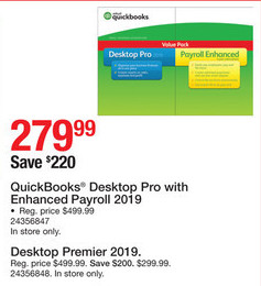 Staples Black Friday Quickbooks Desktop Premier 2024 For 299 99 See Deal