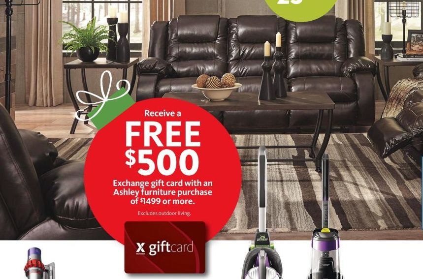 AAFES Black Friday: $500 Exchange Gift Card w/ Ashley ...