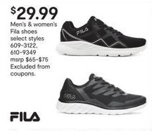 black friday fila shoes