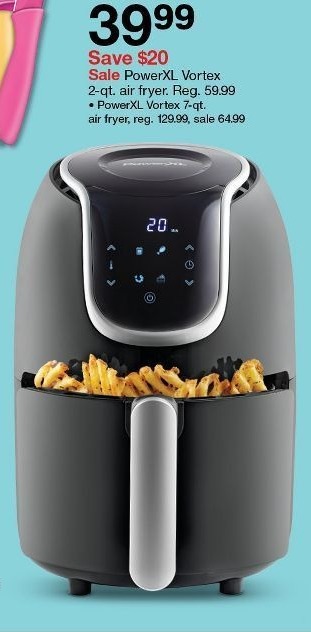 Target Black Friday Powerxl Vortex 7 Qt Air Fryer For 64 99