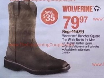 wolverine boots black friday