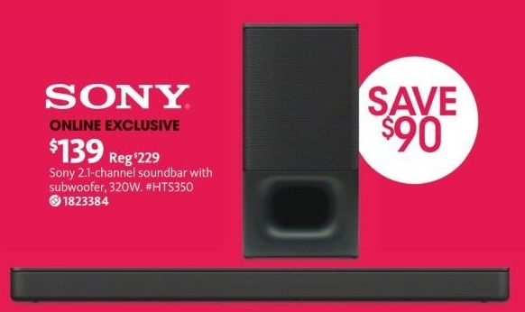 black friday sony soundbar