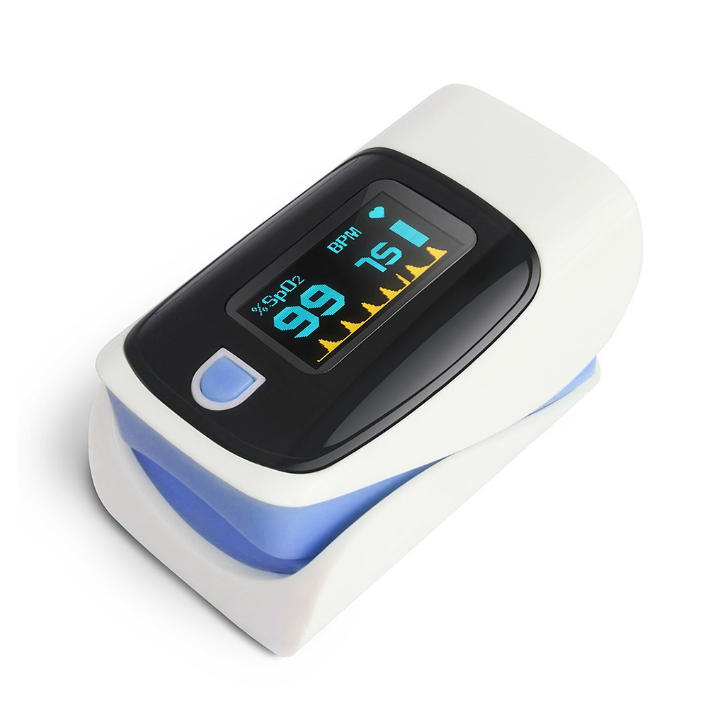 OLED Pulse Finger Pulse Blood Oxygen Saturation Monitor Fitness Health with Digital Display $19.99