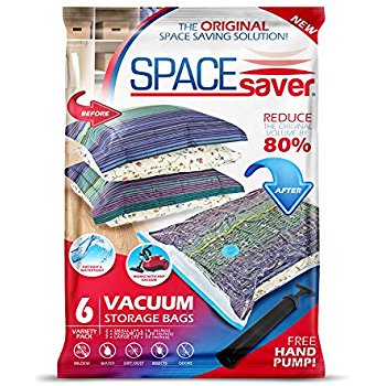 SpaceSaver Premium Vacuum Storage Bags from $11.89 shipped