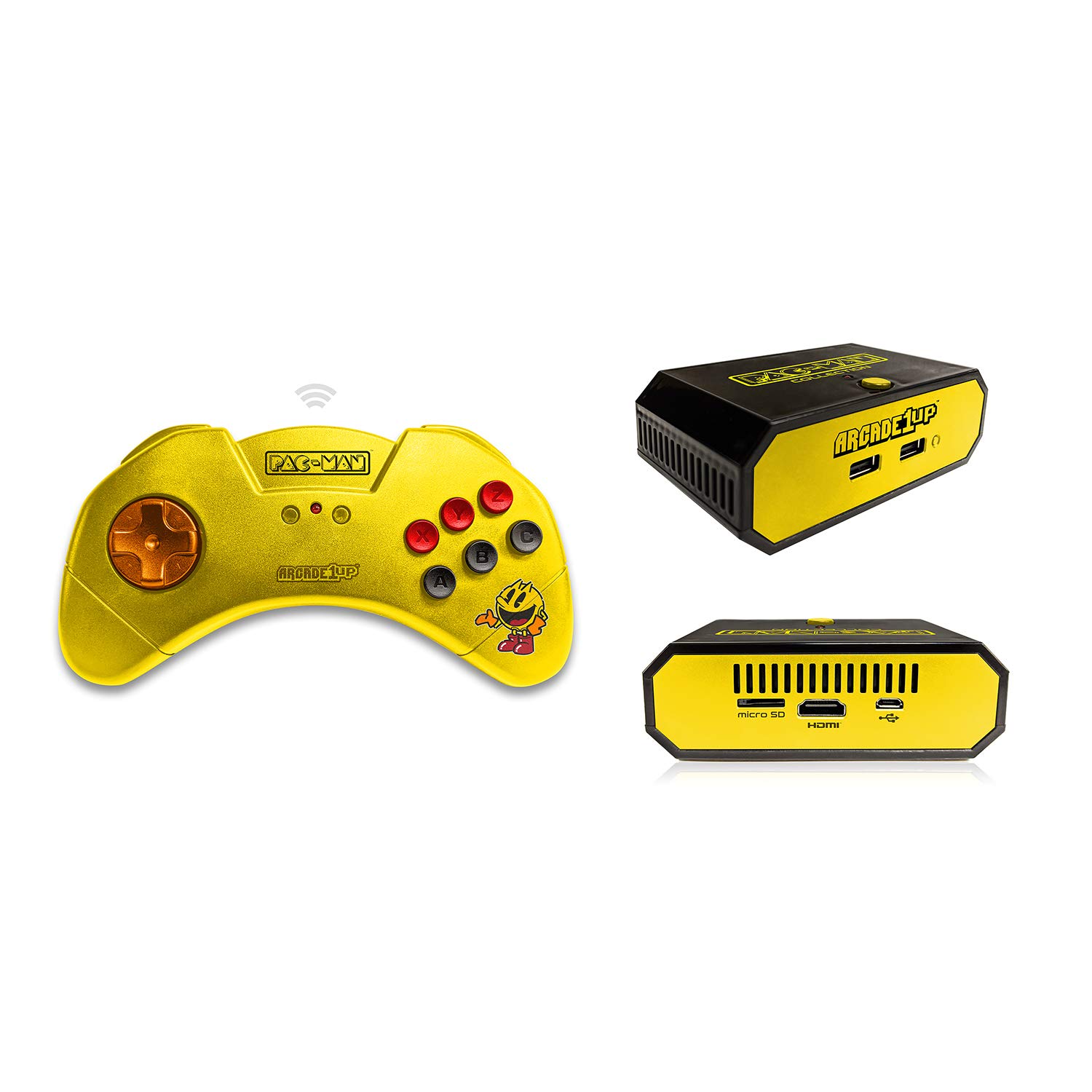 Arcade1Up PAC-MAN HDMI Game Console w/Wireless Controller & 10 Games  - $14.99 after new customer coupon