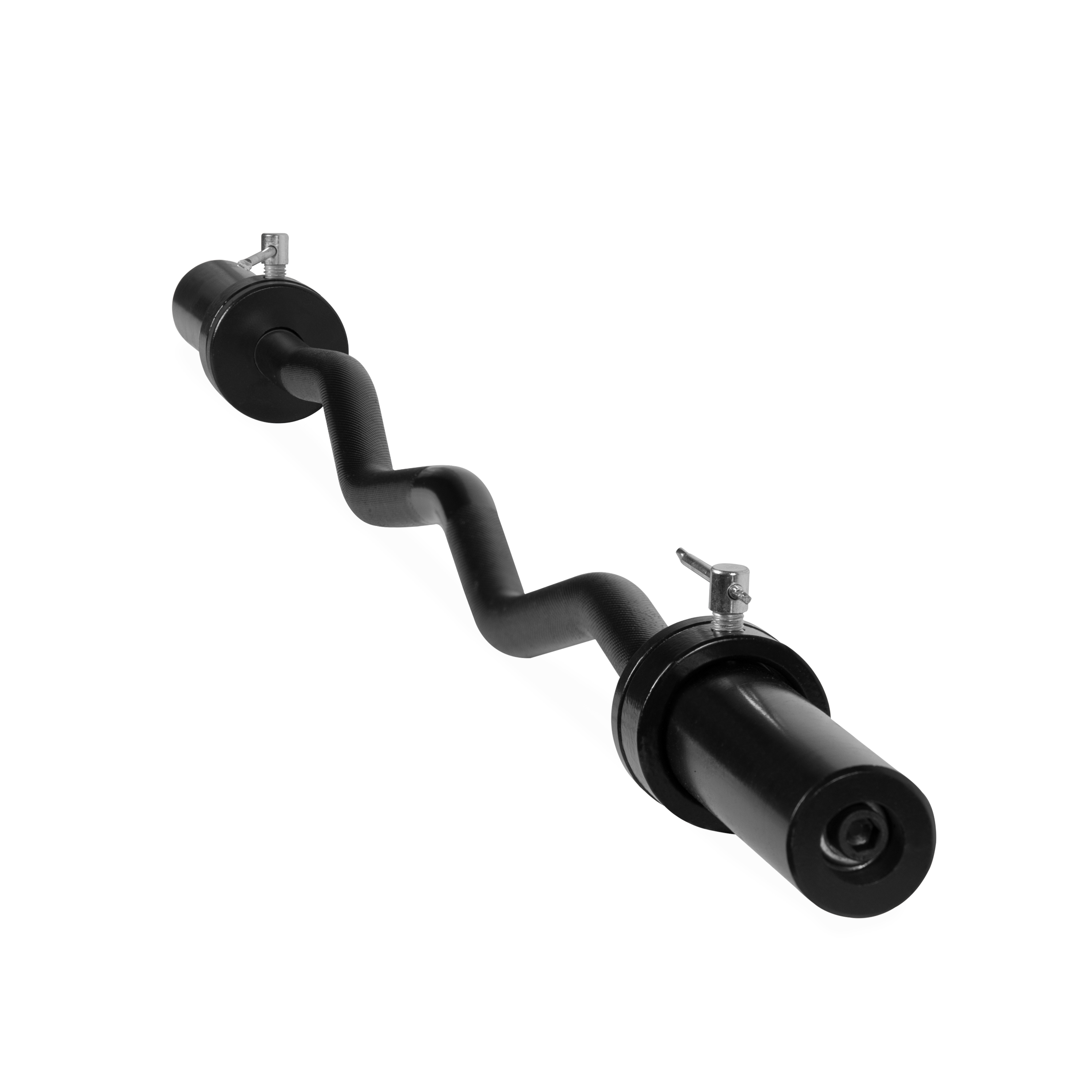 Cap Barbell 47 Olympic Ez Curl Bar Black