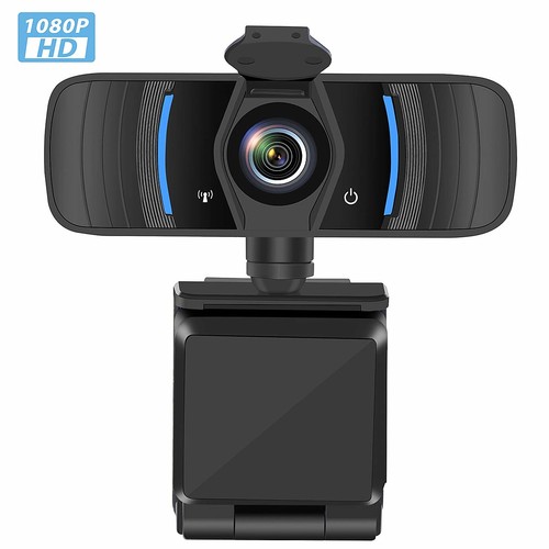 Castries 1080P Noise Cancellation Webcam with Privacy Cover for $25.80 AC @ Amazon