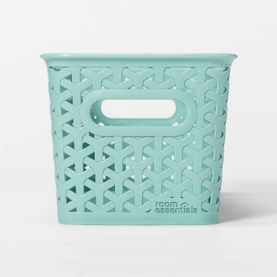 Target-Y-Weave Half Medium Decorative Storage Basket Jade Dust - Room Essentials™ - $2.75