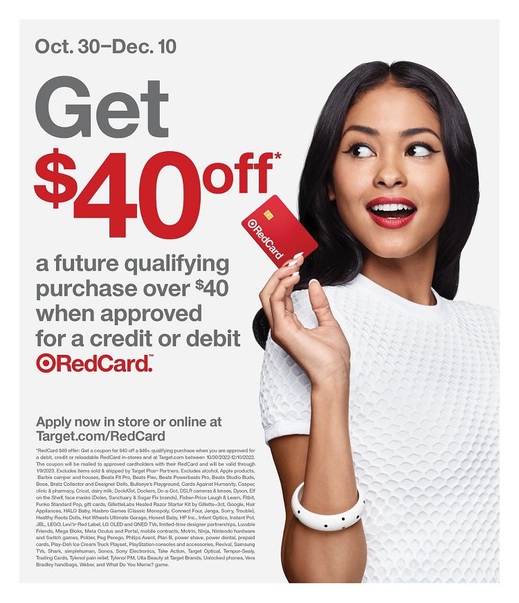 Target: Apply for a new RedCard (Credit or Debit), Get One ...