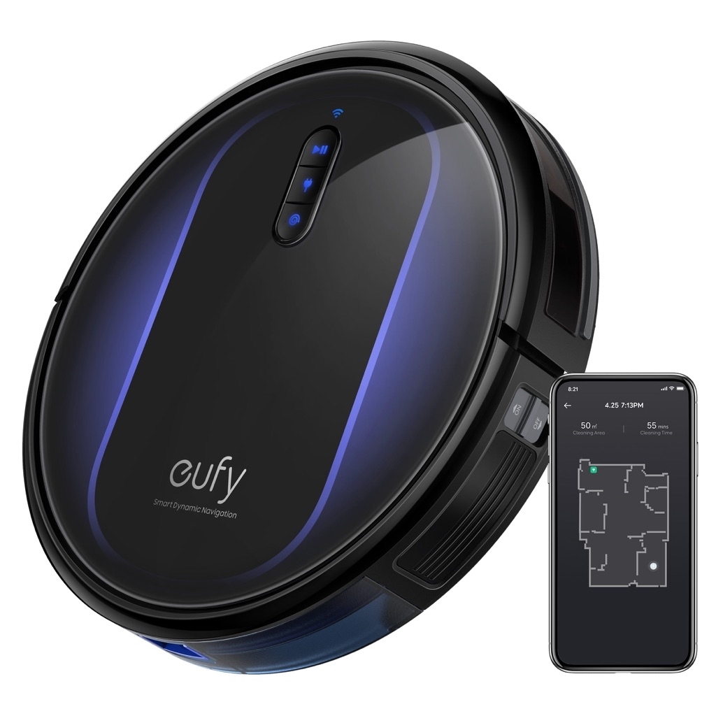 eufy Clean by Anker RoboVac G32 Pro Robot Vacuum with Home Mapping, 2000 Pa Strong Suction, Wi-Fi enabled, Ideal for Carpets, Hardwood Floors, and Pet Owners - $98