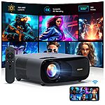 NexiGo PJ40 (Gen 3) Projector with WiFi and Bluetooth, D65 Calibrated, Native 1080P - $189.99 after coupon