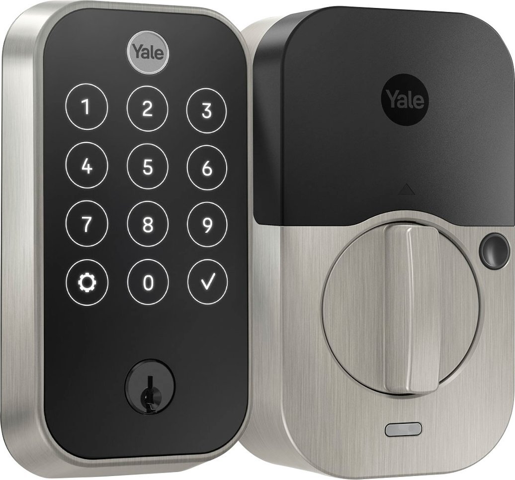 Yale - Assure Lock 2 Smart Lock Wi-Fi with Touch Fingerprint Access - Satin Nickel $229.99