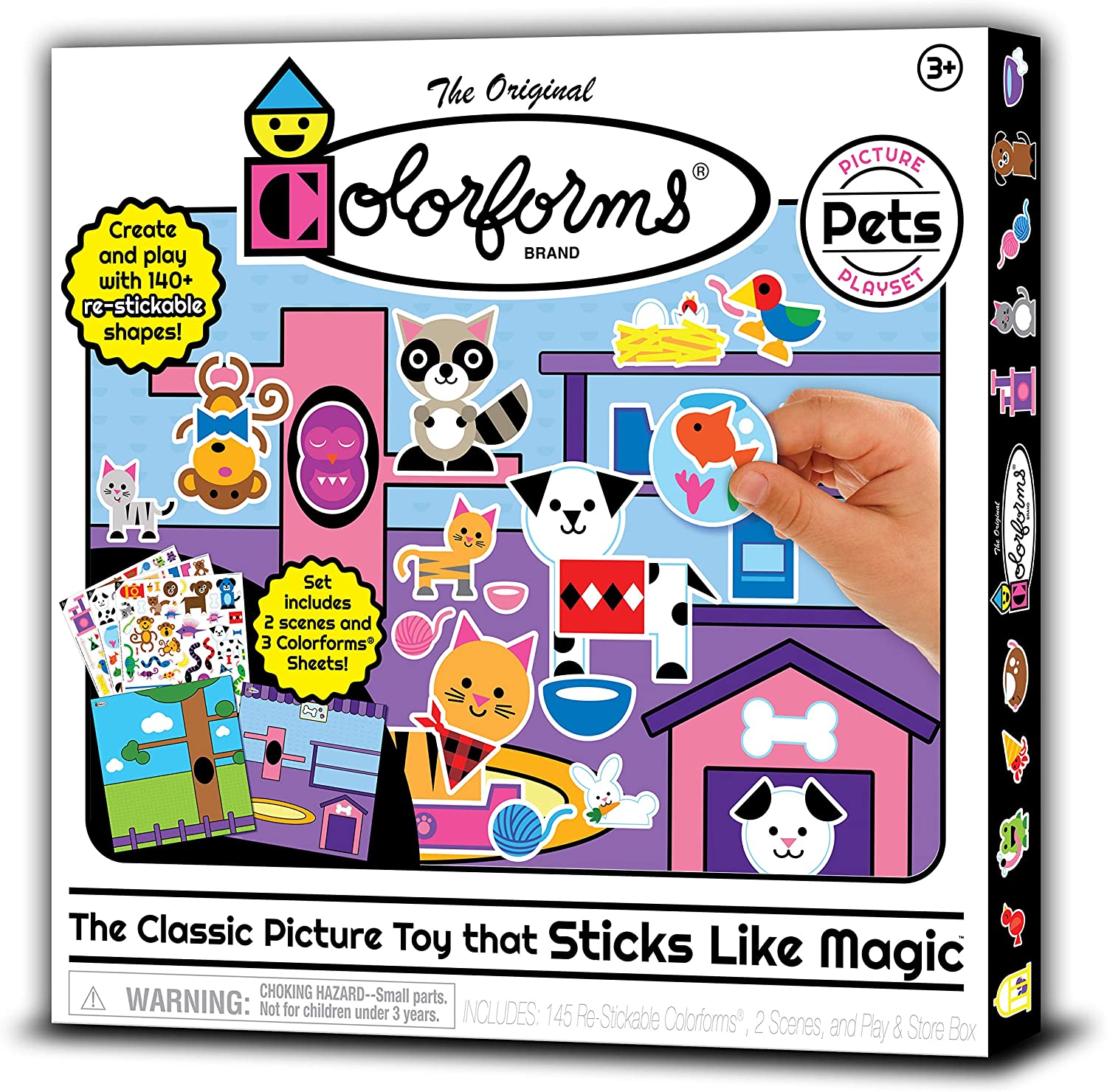 147-Piece Colorforms Picture Play Set (Pets) $13.26 + Free Shipping w/ Prime or on $25+
