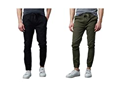 GBH: 2-Pack Men's Stretch 5-Pocket Chino Pants $27, 2-Pack Women's Cotten Stretch Cargo Jogger $30, More + 2.5% SD Cashback (PC Req'd)+ Free Shipping w/ Prime