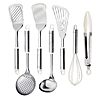 7-Piece Carote Stainless Steel w/ Silicone Kitchen Utensils Set for Nonstick Pots and Pans $9.49 + Free Shipping w/ Prime or on $35+