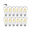 12-Pack 7W (60W Equivalent) Vintage LED Edison Light Bulbs: BesLowe Dimmable ST64 2700K or Brightever Non-Dimmable ST58 3000K  $16.99 + Free Shipping w/ Prime