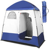 87''&times;47&amp;quot;&times;87'' GVDV 2-Room Privacy Shower Tent w/ Carrying Bag (Black, Blue) $65.69 + Free Shipping