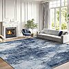 8' x 10' Amada Home Furnishing Washable Non-Slip Abstract Living Room Rug (Dark Blue) $54.99 + Free Shipping